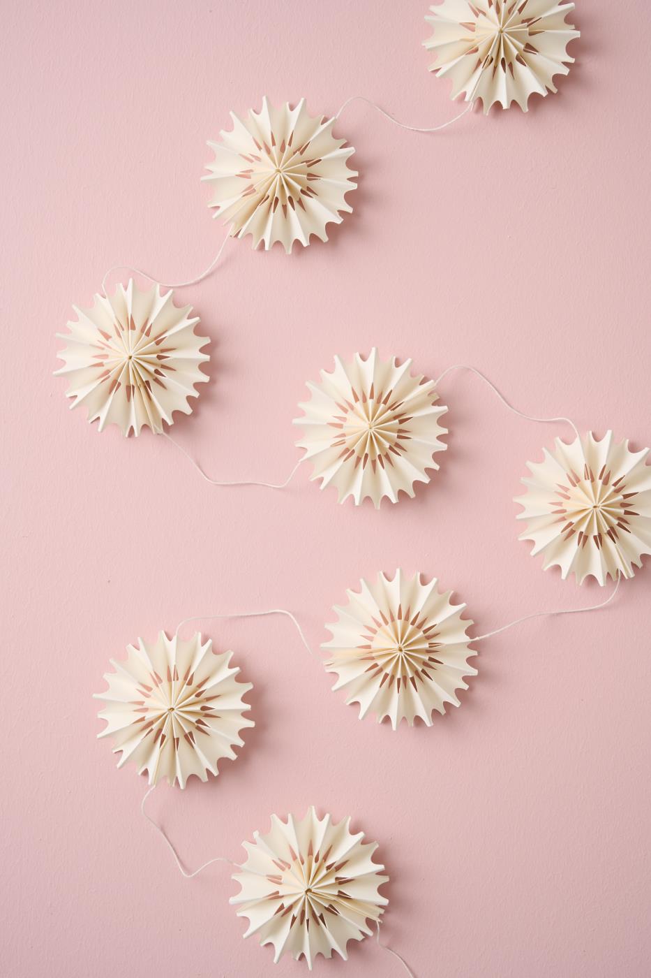 IB LAURSEN SCHNEEFLOCKEN BAND STELLA  - WEISS 