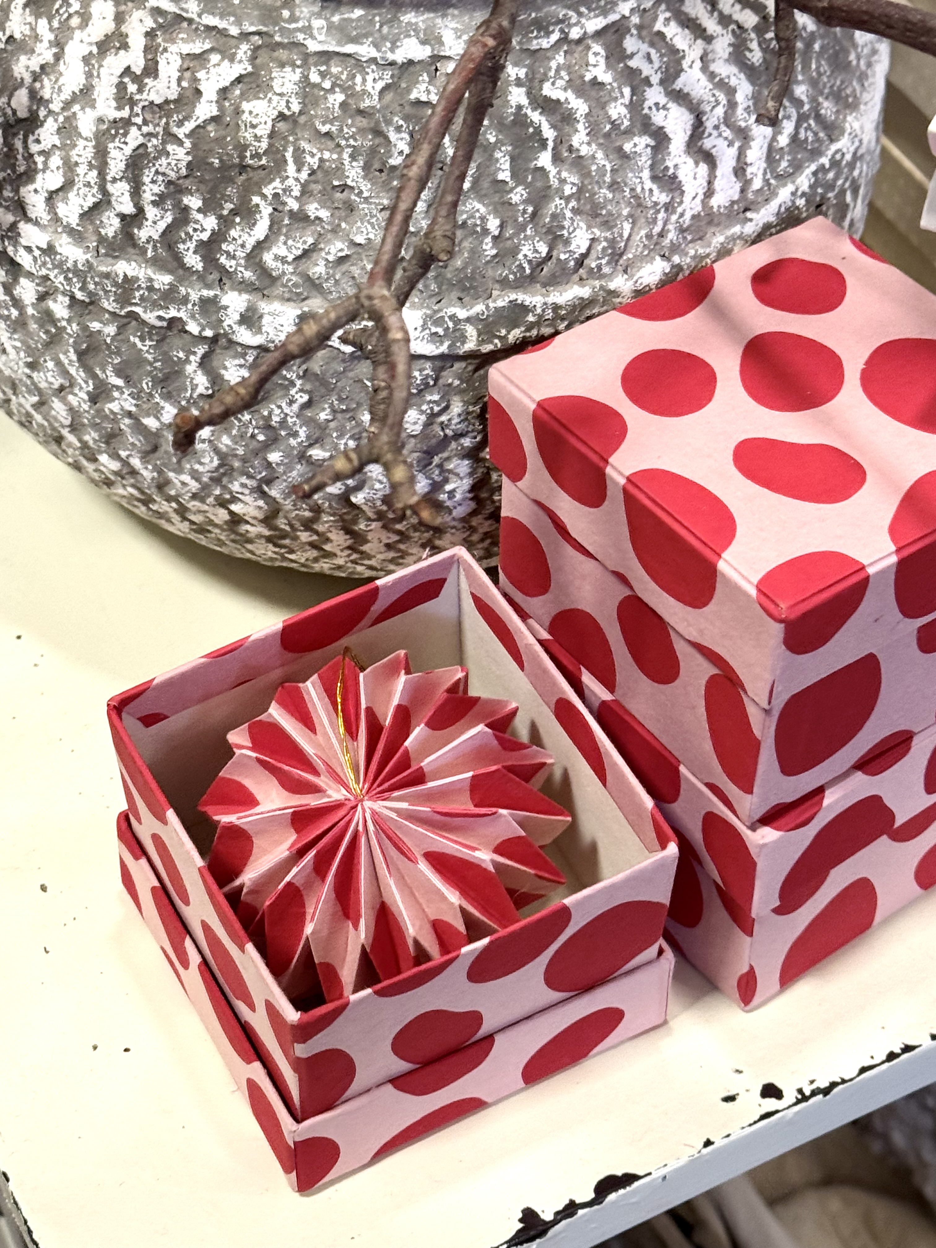 ONLY NATURAL - PAPIER SCHNEEFLOCKE - DURCHMESSER 25 cm 