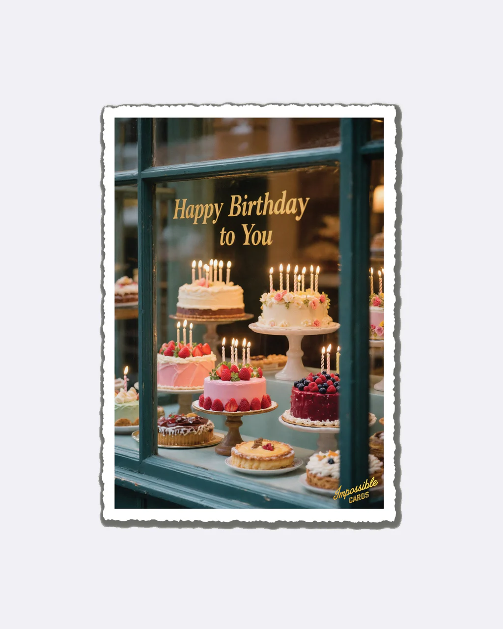 ChicMic Impossible Postkarte - Happy Birthday to you