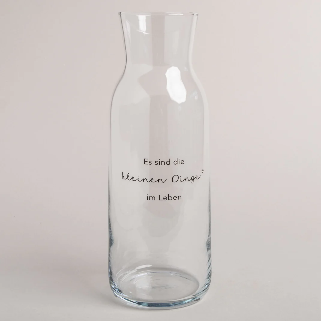 Eulenschnitt Karaffe - Die kleinen Dinge 