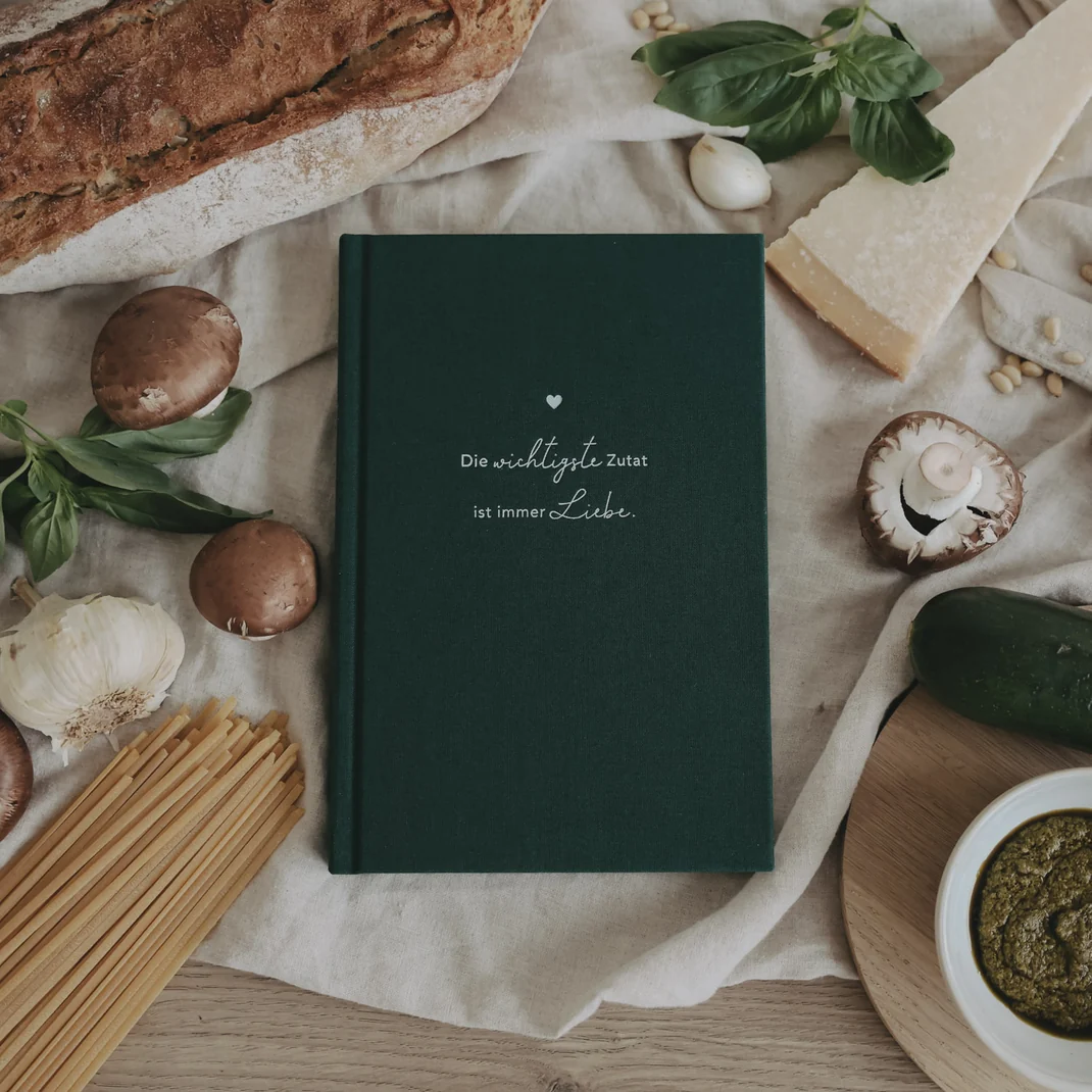 EULENSCHNITT REZEPTBUCH "DIE WICHTIGSTE ZUTAT IST IMMER LIEBE"