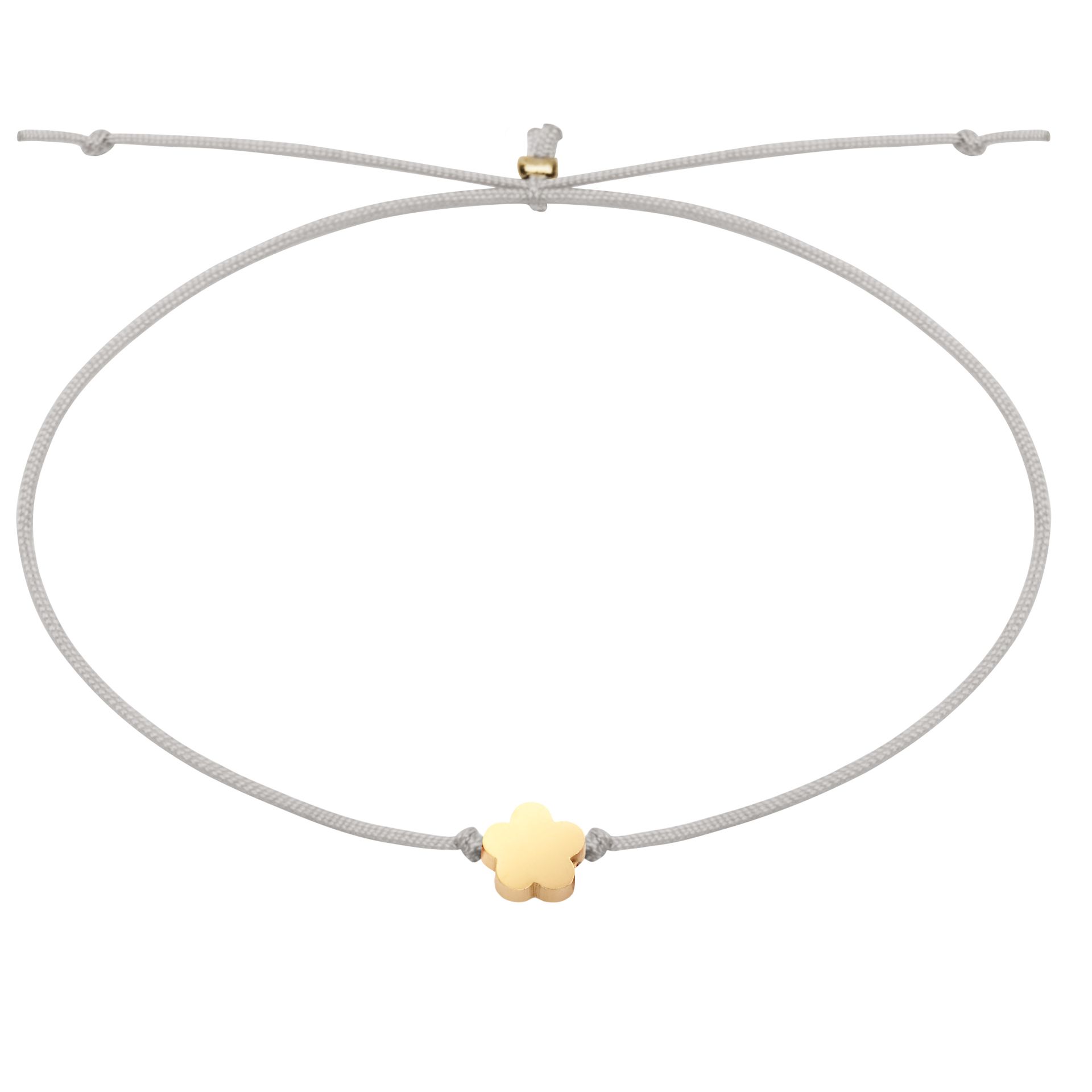 Armband Good Wishes vergoldet - Blüte 