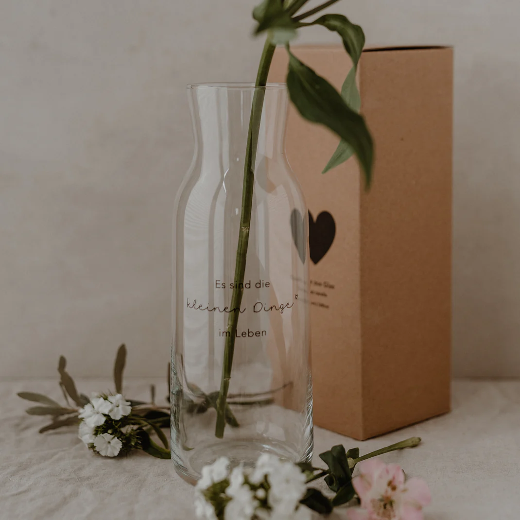 Eulenschnitt Karaffe - Die kleinen Dinge 