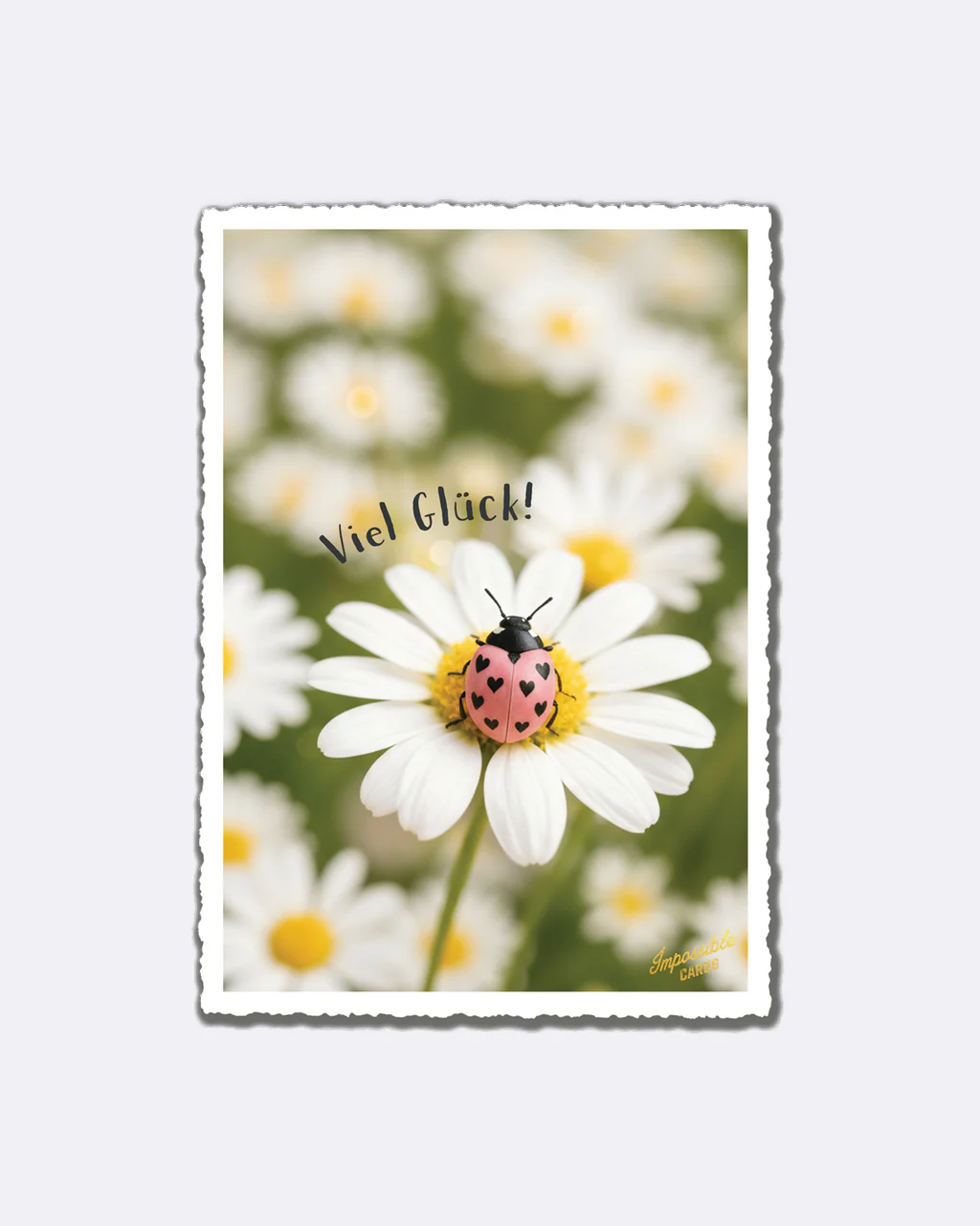 ChicMic Impossible Postkarte - Viel Glück!