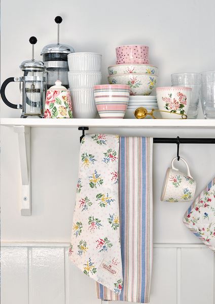 Greengate Alice White Latte Cup