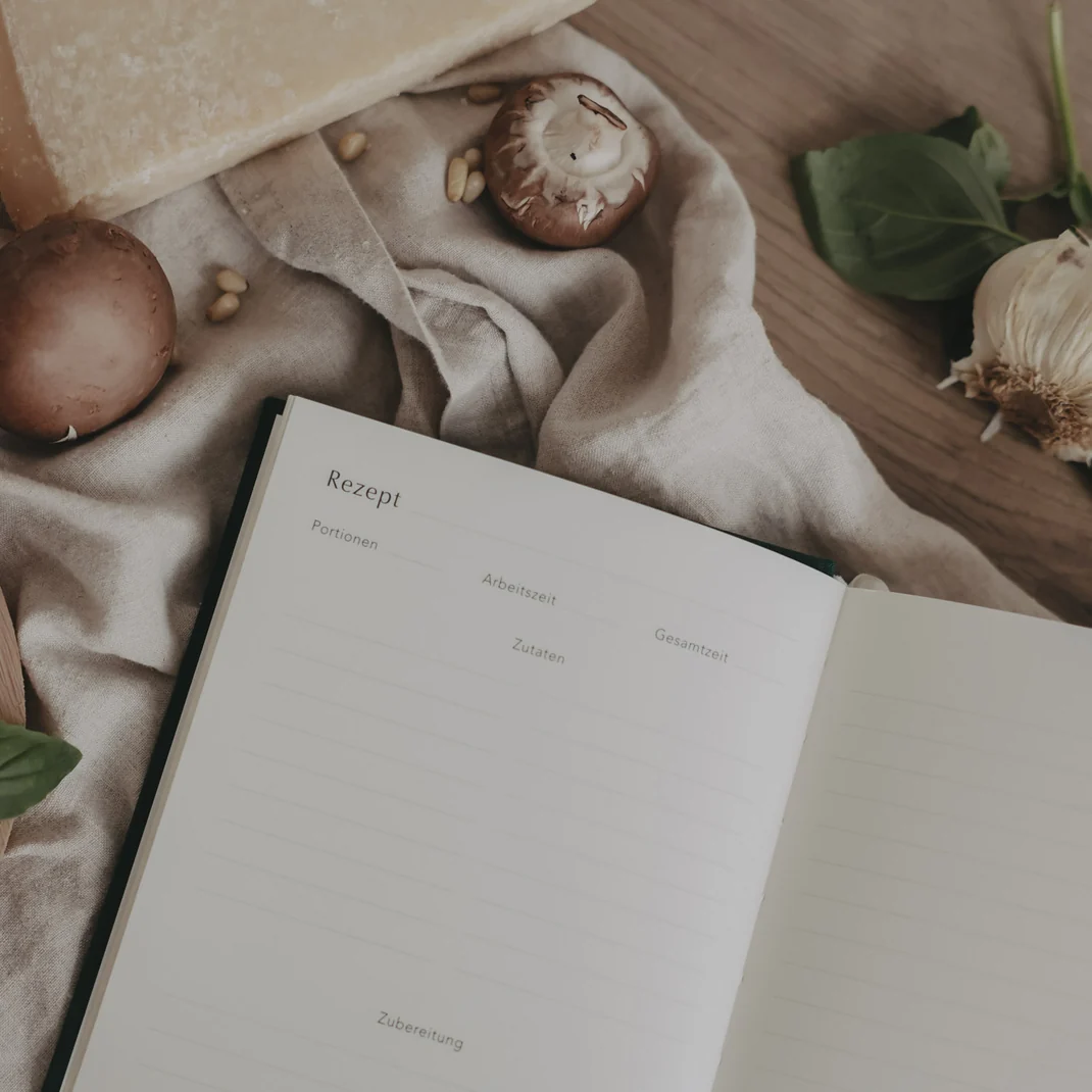 EULENSCHNITT REZEPTBUCH "DIE WICHTIGSTE ZUTAT IST IMMER LIEBE"
