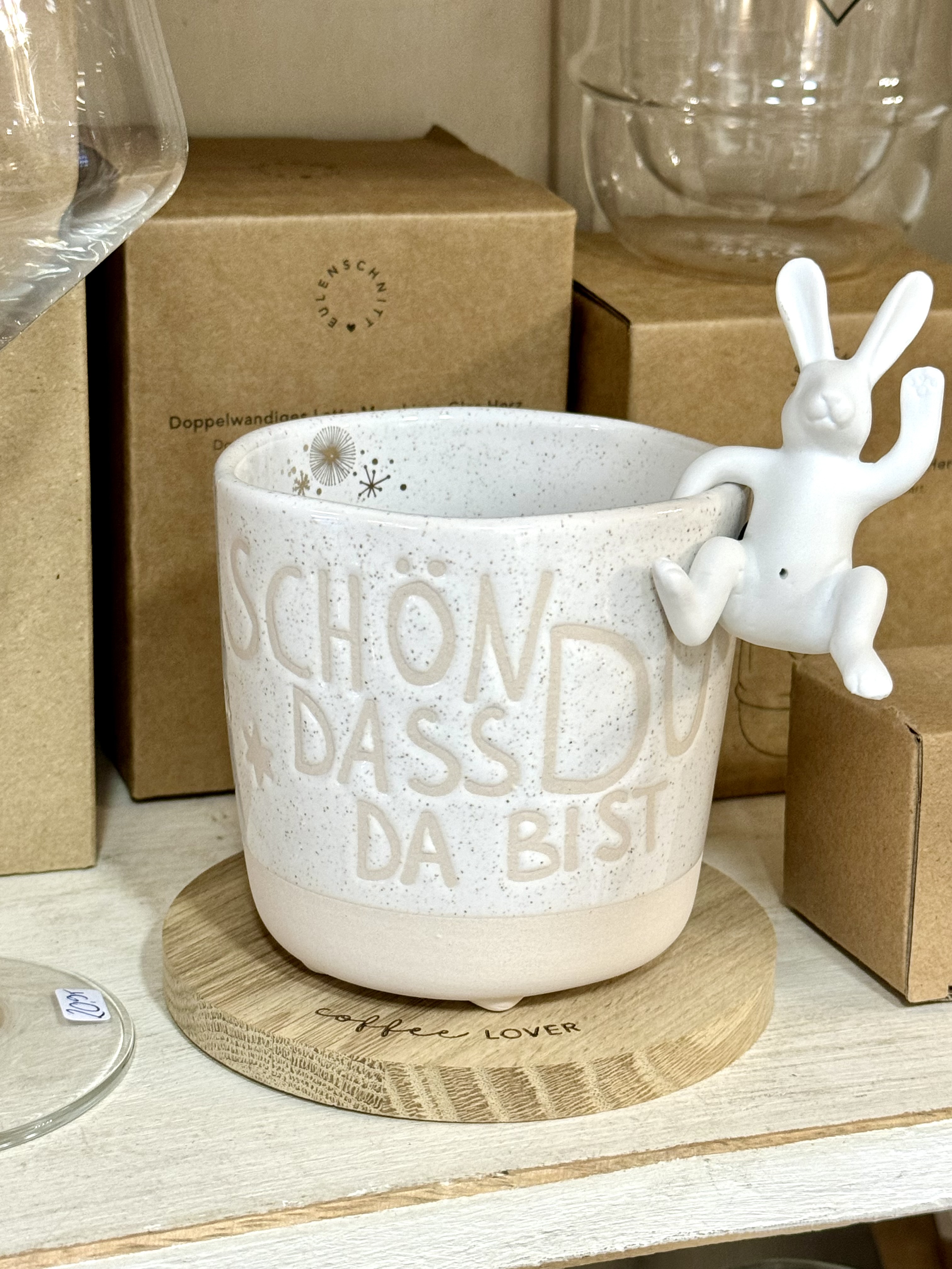 Good Old Friends Porzellan Kletterhase Schwarzbommel