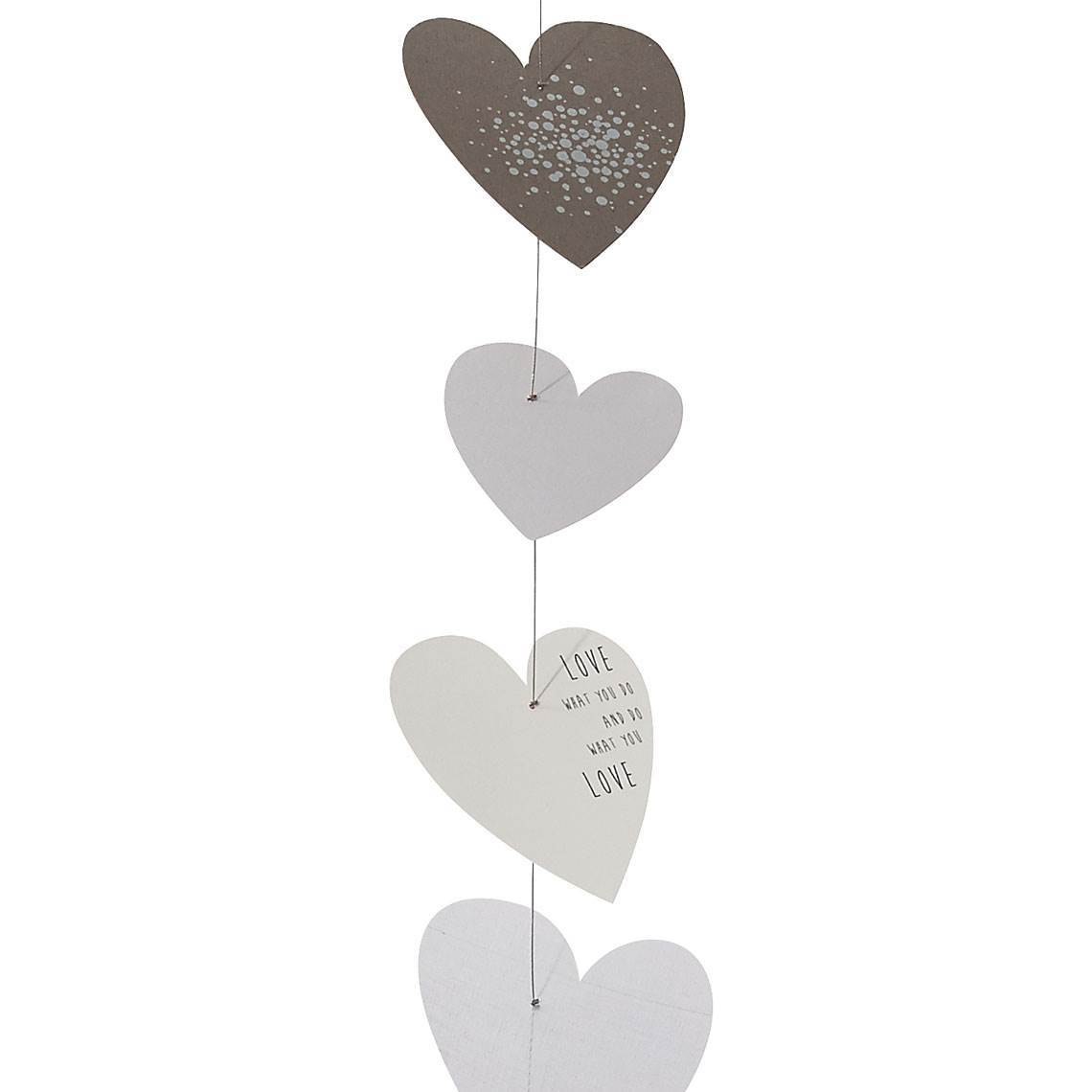 Räder Herzgirlande Tanzende Herzen Typografie