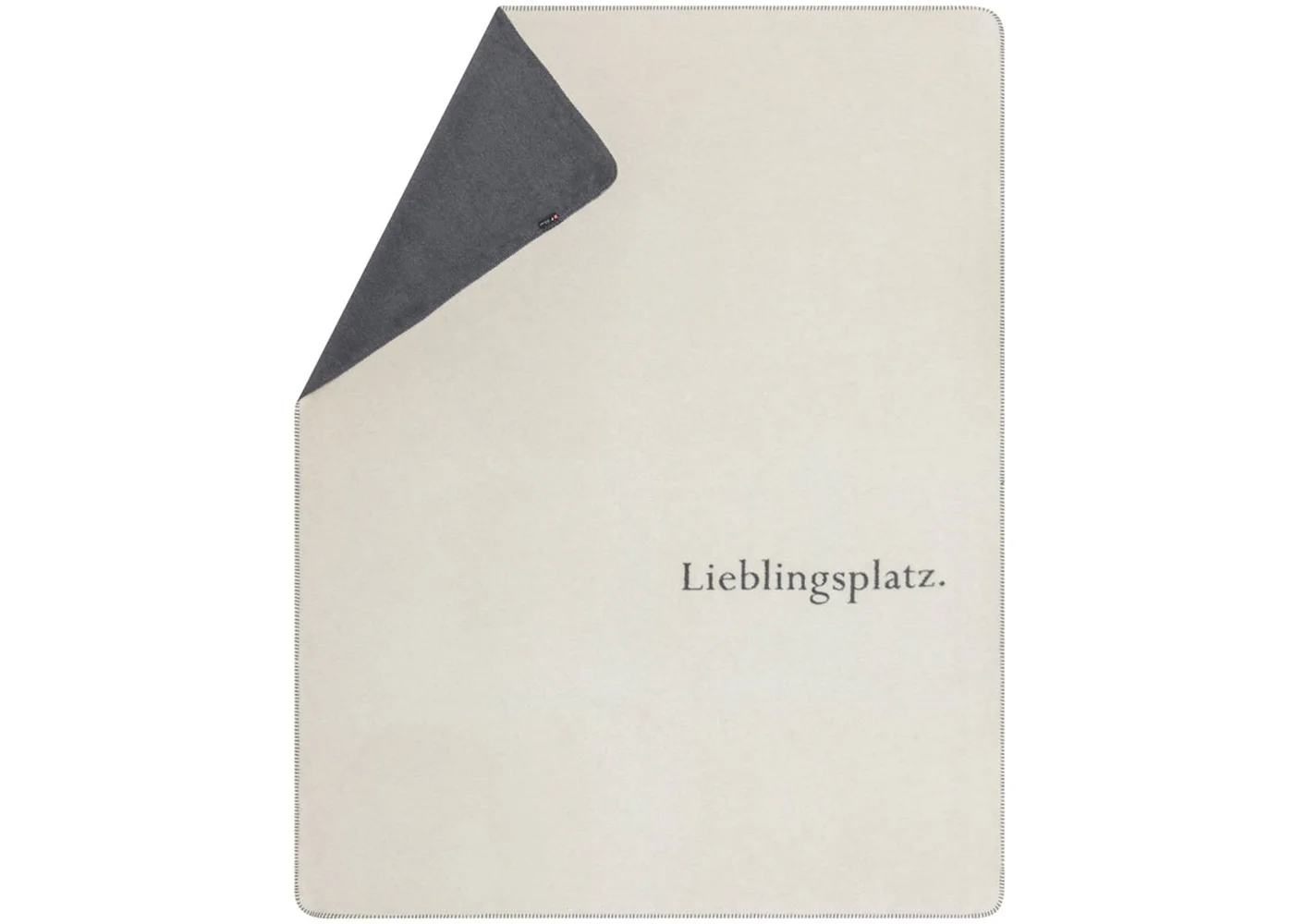 David Fussenegger - SAVONA WOHNDECKE "LIEBLINGSPLATZ" Farbe Creme/Grau 