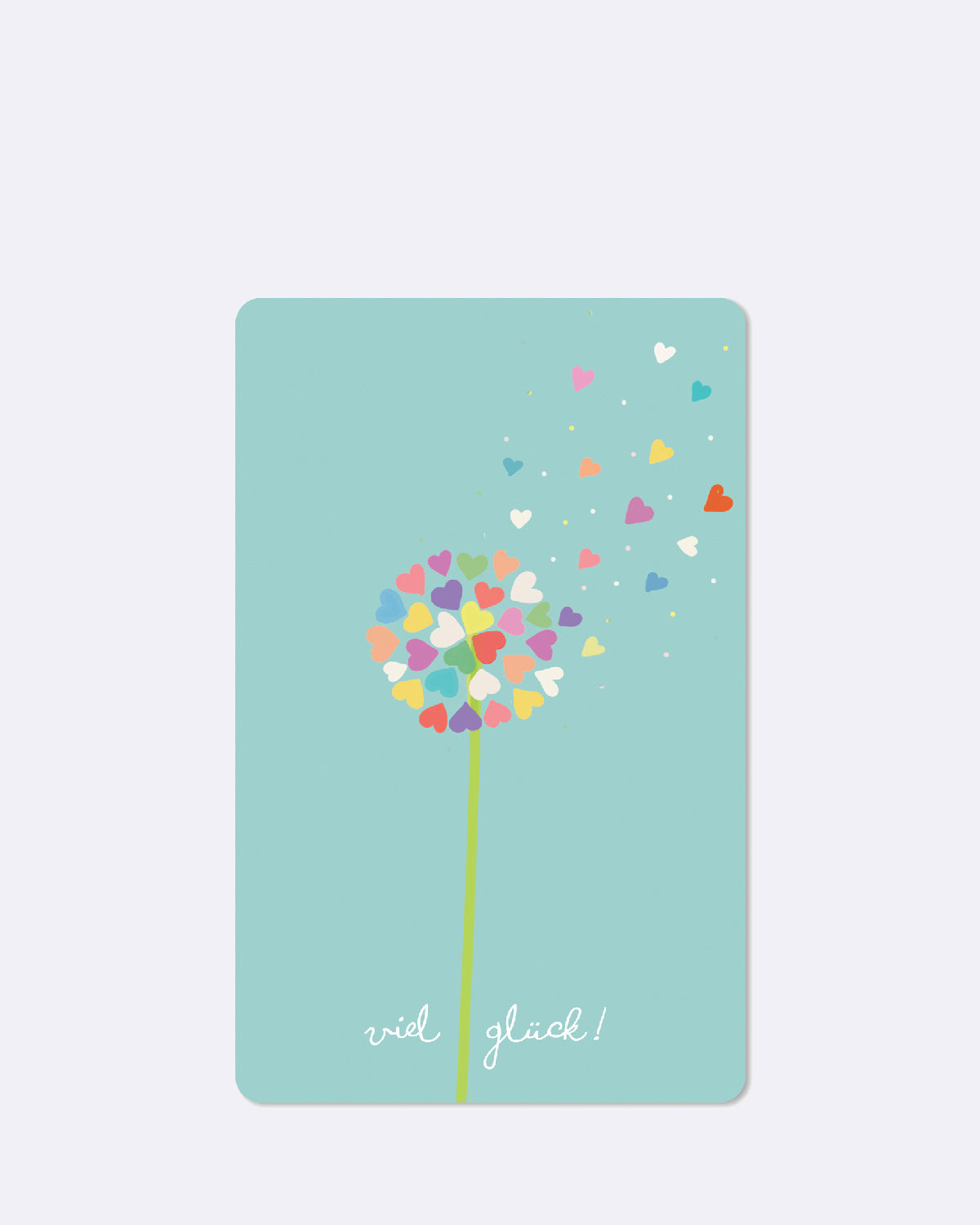 ChicMic Luna Card - Mini Postkarte - Viel Glück!