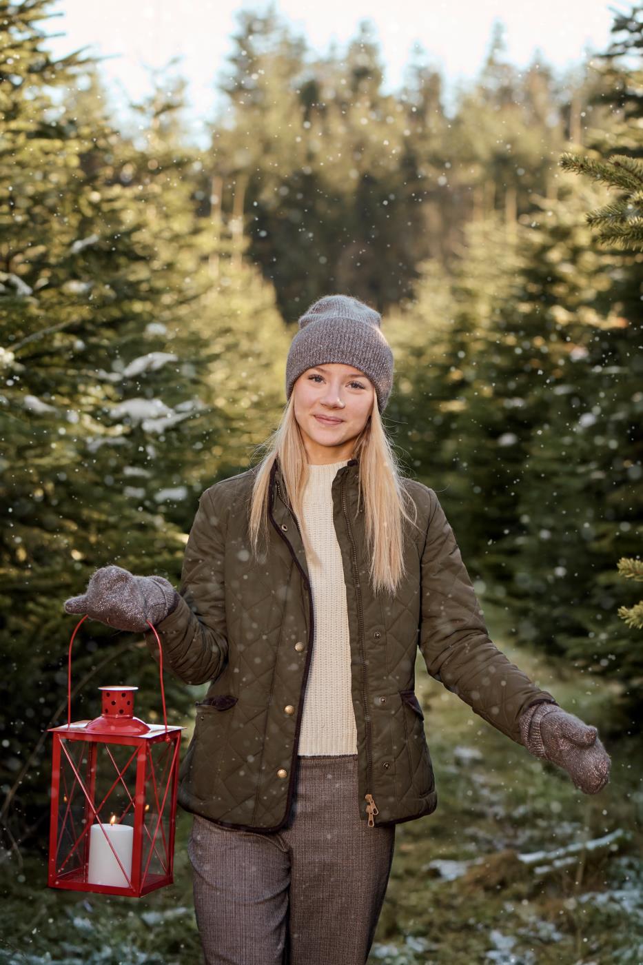 IB LAURSEN LATERNE GROSS ROT