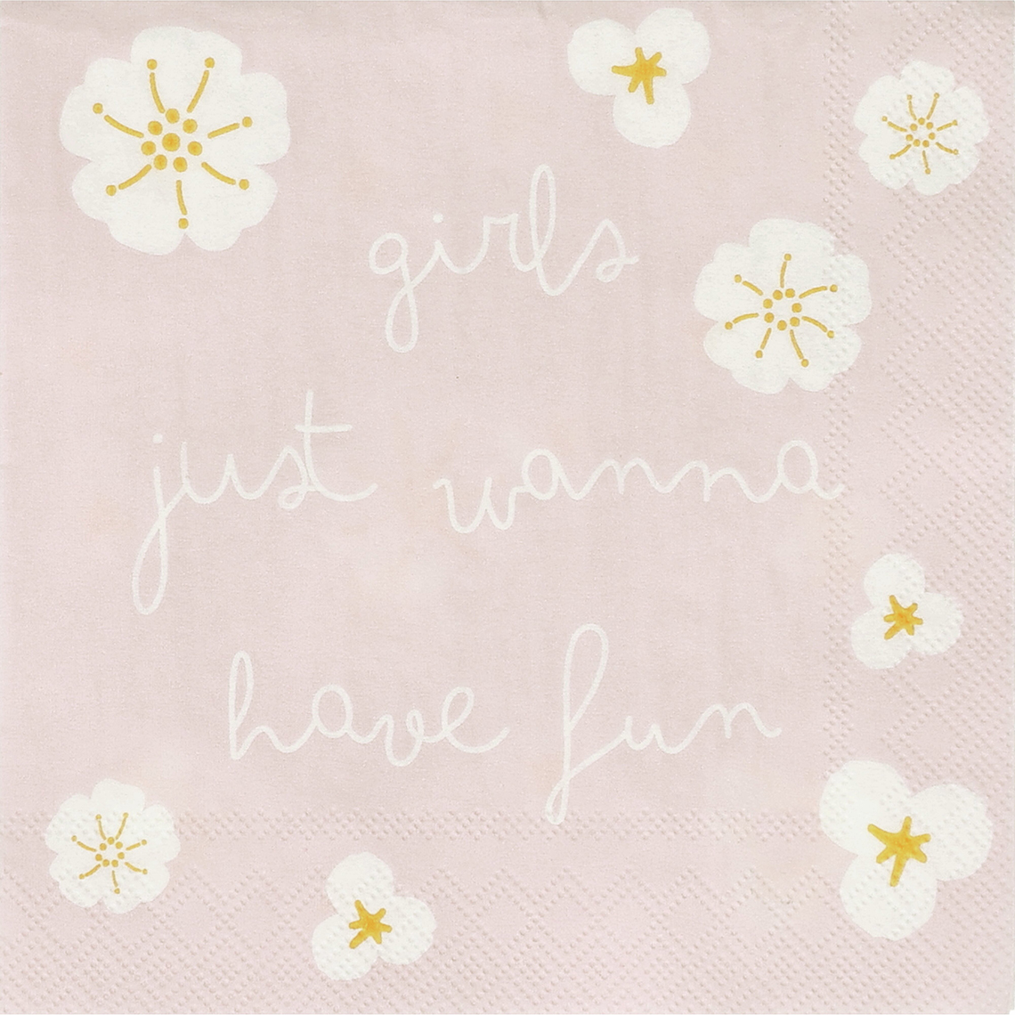 RÄDER COCKTAILSERVIETTEN GIRLS JUST WANNA HAVE FUN 25 X 25 CM