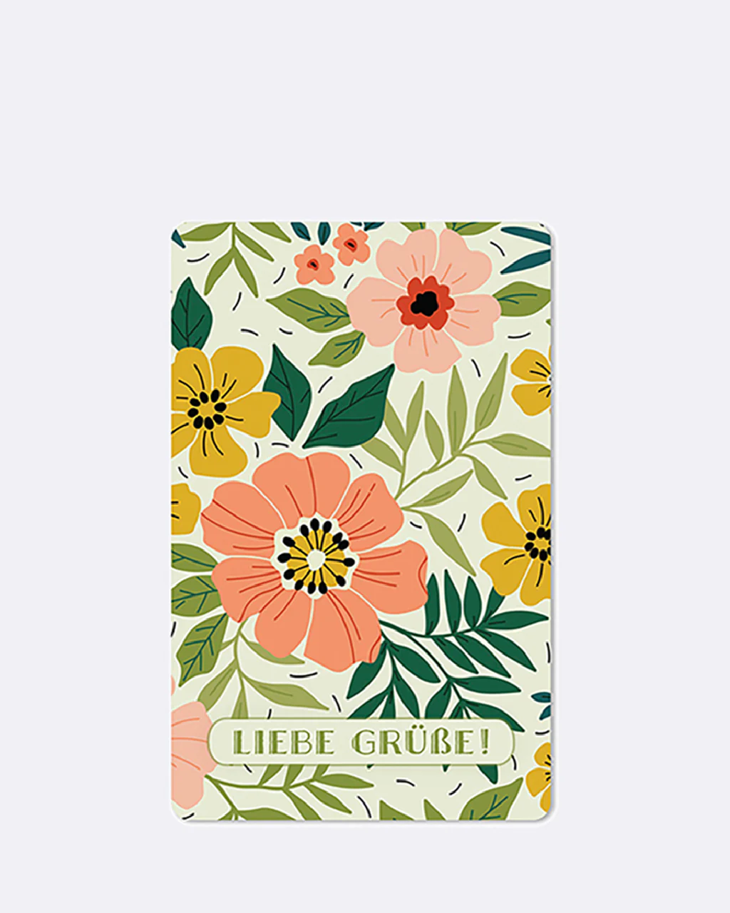 ChicMic Luna Card - Mini Postkarte - Liebe Grüße