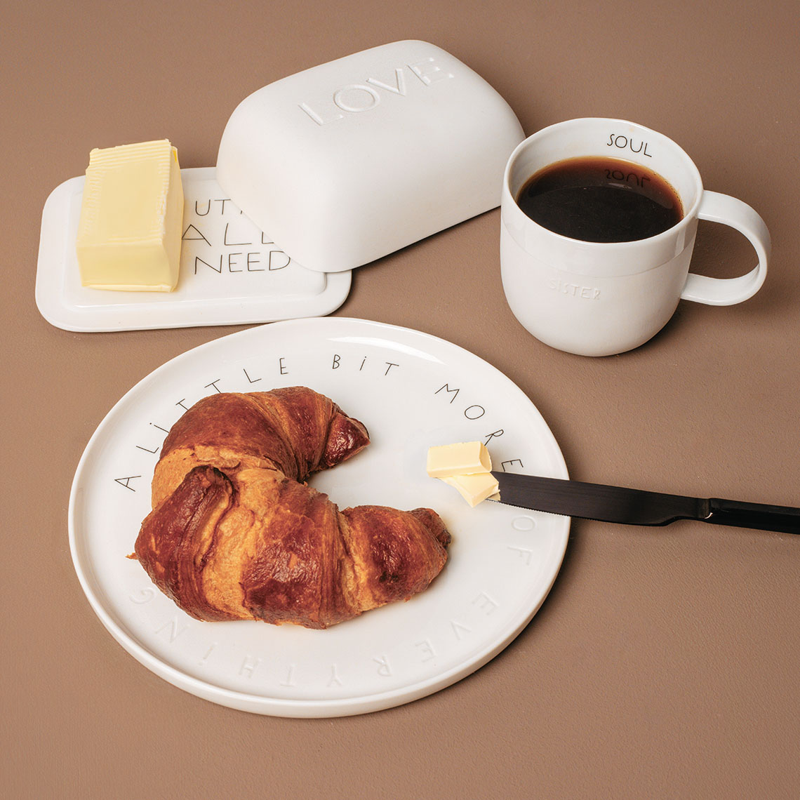 Räder Guten Morgen Butterdose - Love 