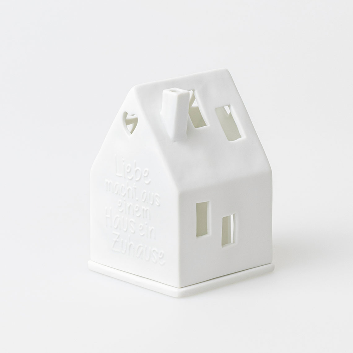 Räder Lichthaus "Liebe macht aus einem Haus ein Zuhause"