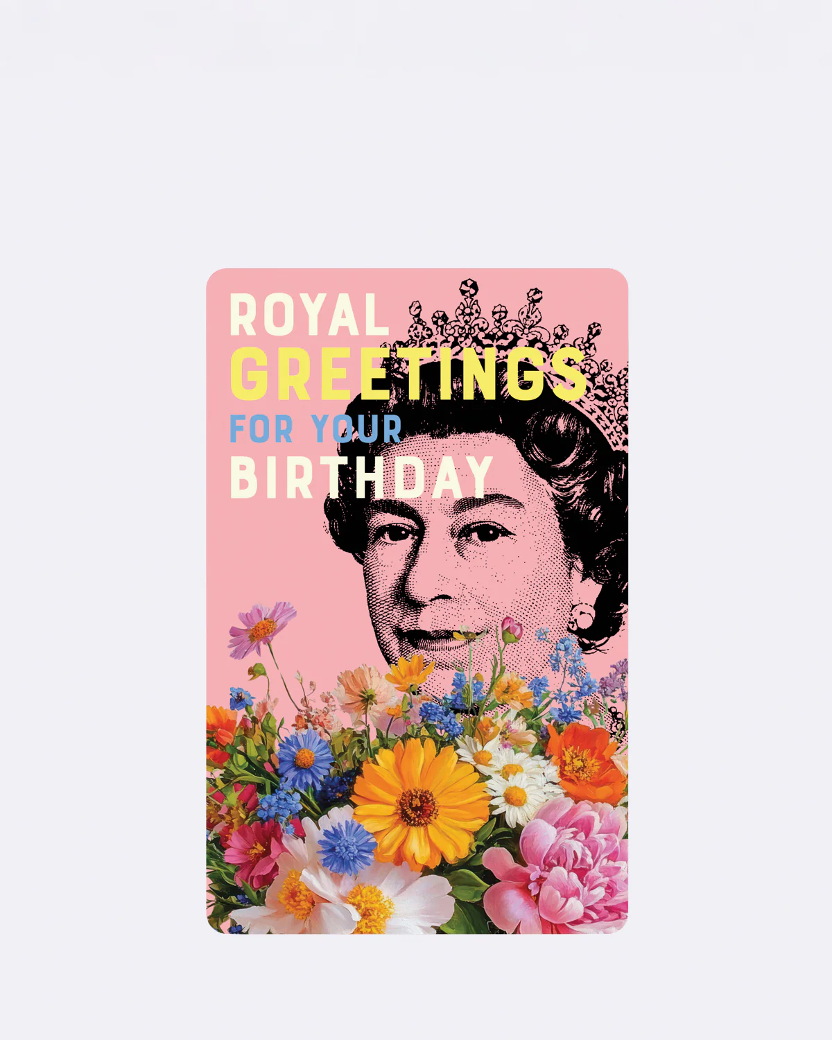ChicMic Luna Card - Mini Postkarte - ROYAL GREETINGS FOR YOUR BIRTHDAY
