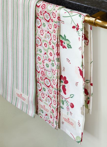 Greengate Selma pale pink Tischdecke 100 x 100 cm