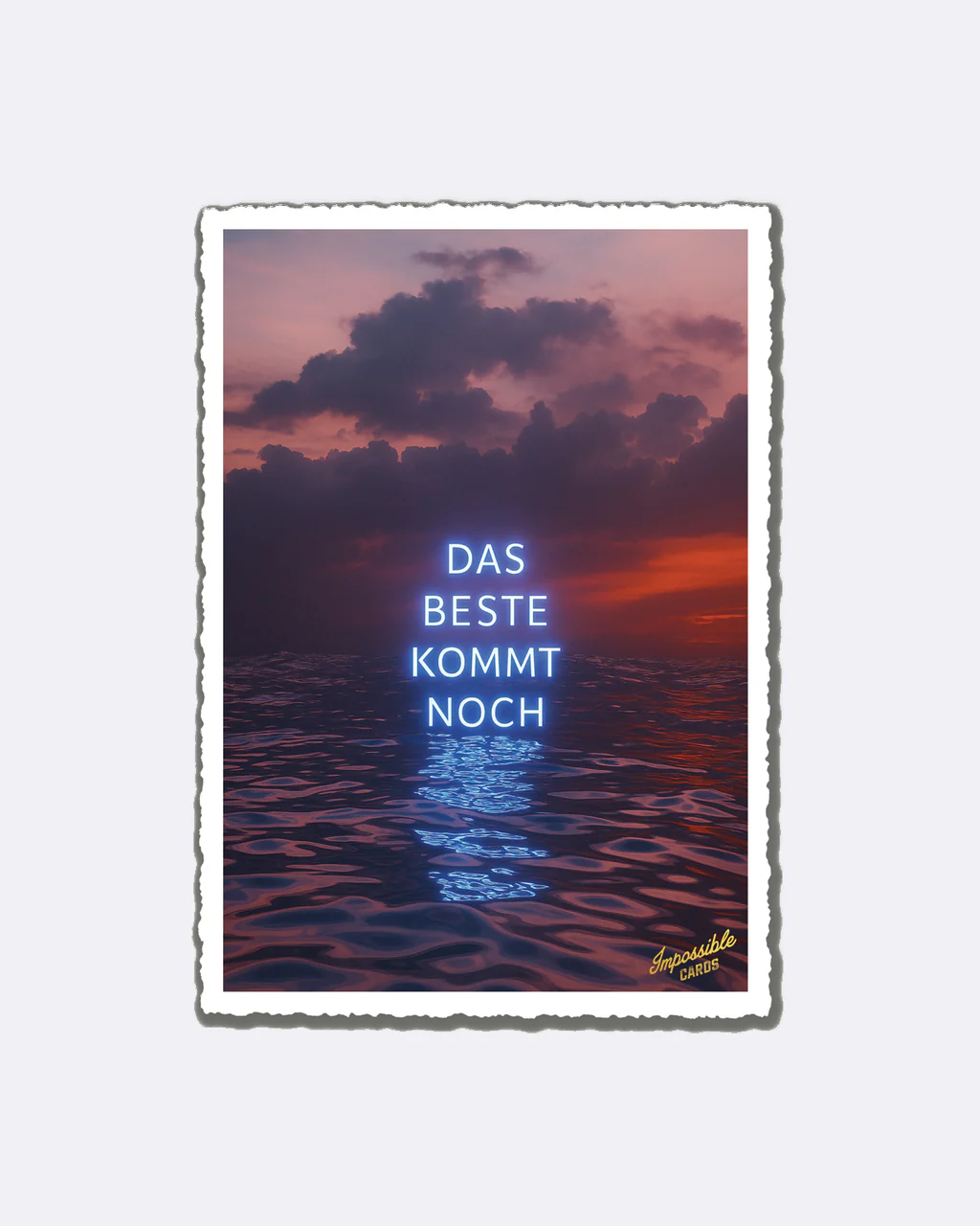 ChicMic Impossible Postkarte - Das Beste kommt noch
