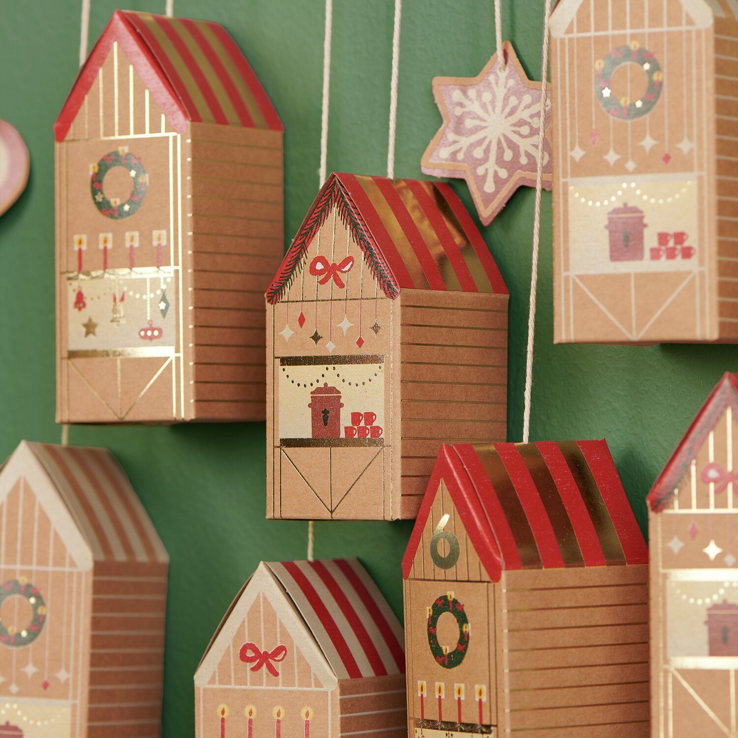 Rico Design Adventskalender Bastelset 