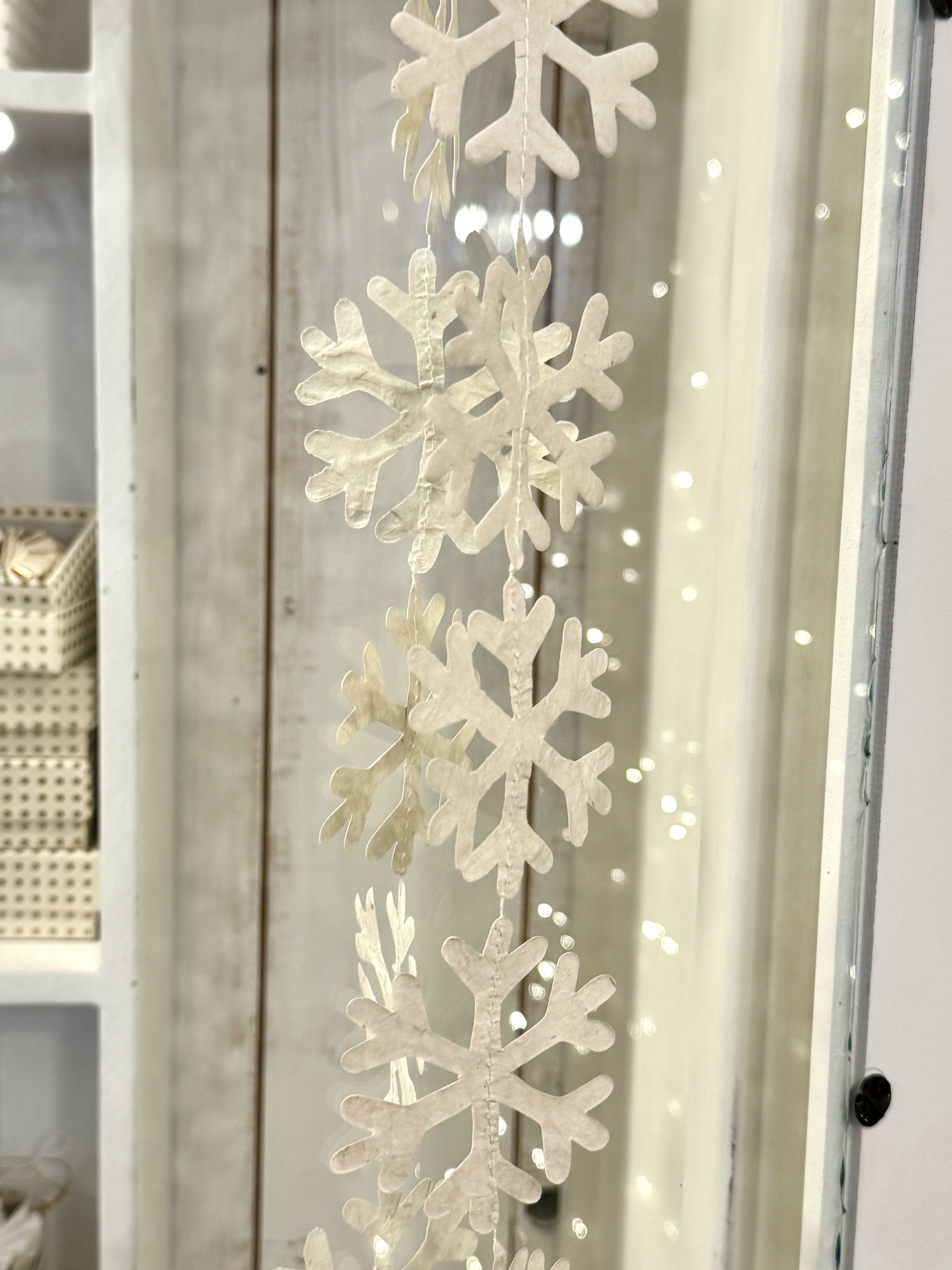 GIRLANDE SCHNEEFLOCKEN 