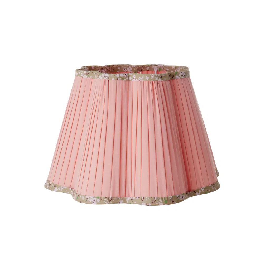 Rice Lampenschirm HELLROSA - Groß