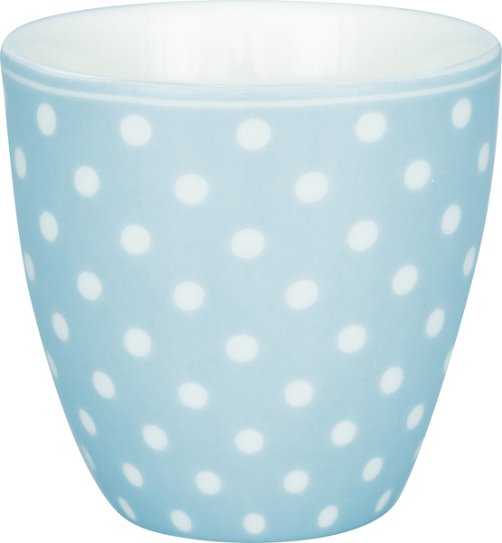 Greengate Mini Latte Cup Dotty Pale Blue 