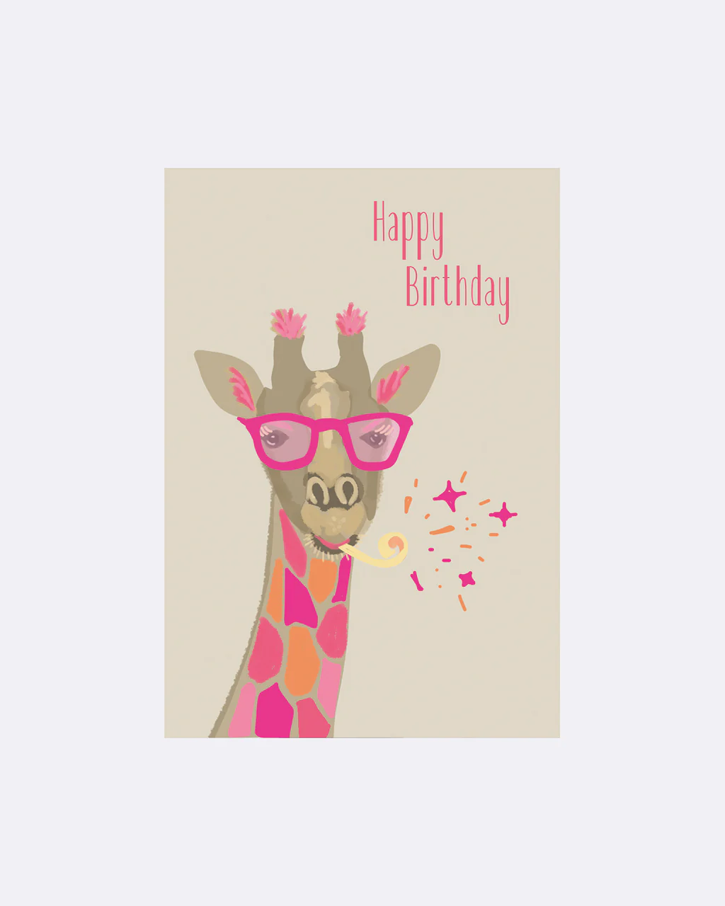 ChicMic YAY Postkarte - Happy Birthday Giraffe