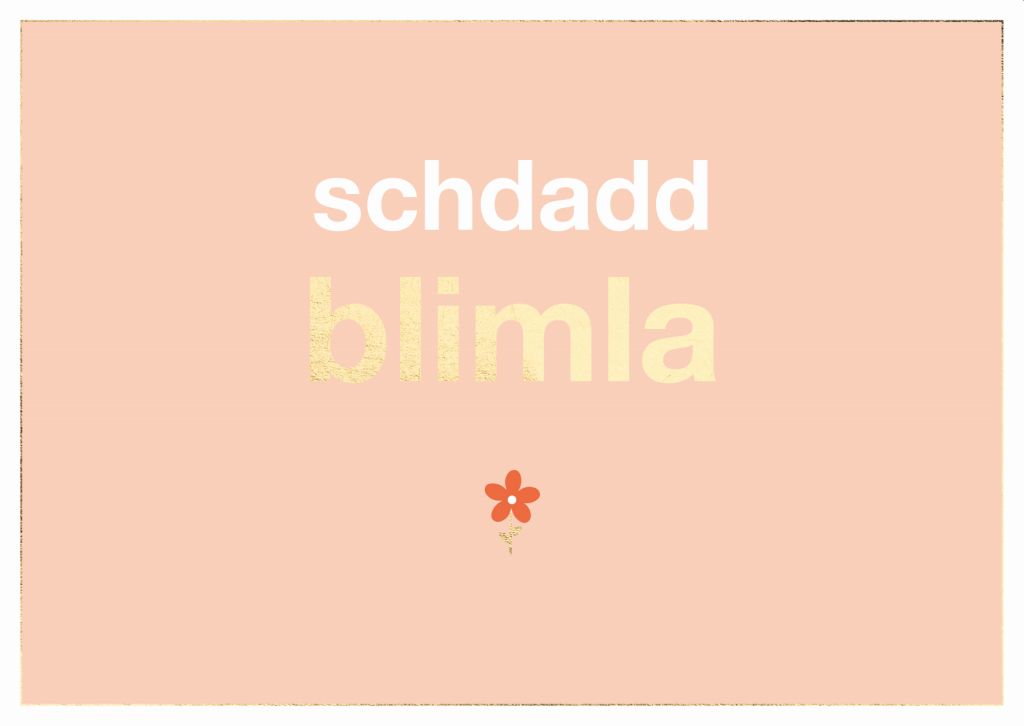 Cityproduct - Postkarte - schdadd blimla