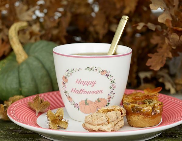 Greengate Clarice White Latte Cup