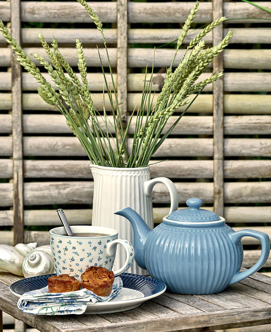 Greengate Alice Sky Blue Teekanne 1 Liter