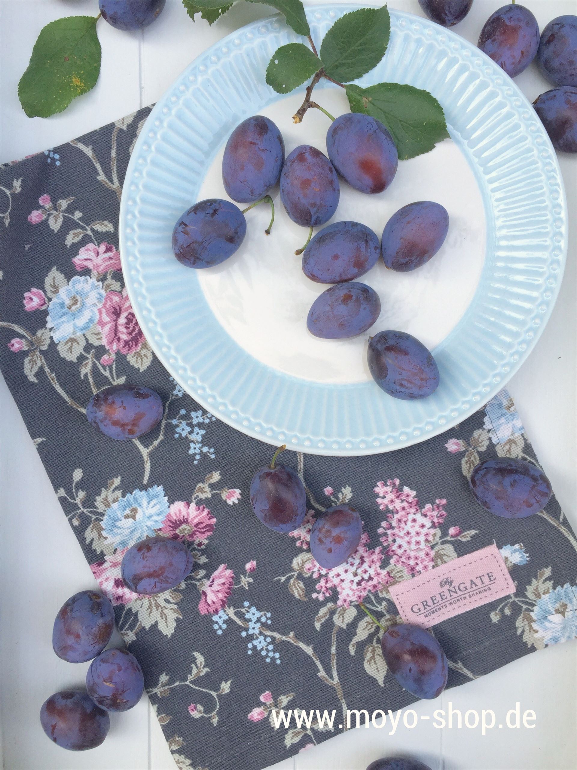 Greengate Alice pale blue Teller, Durchmesser 23 cm