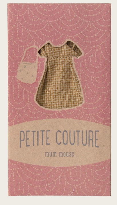 Maileg Zubehör Mäusehaus - Kleid und Tasche Mama Maus
