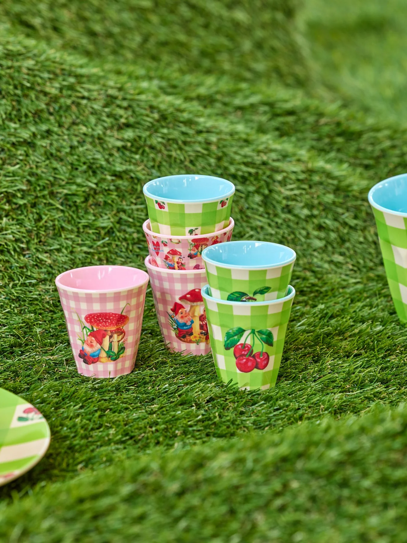 Rice Melaminbecher Love Therapy Cherry