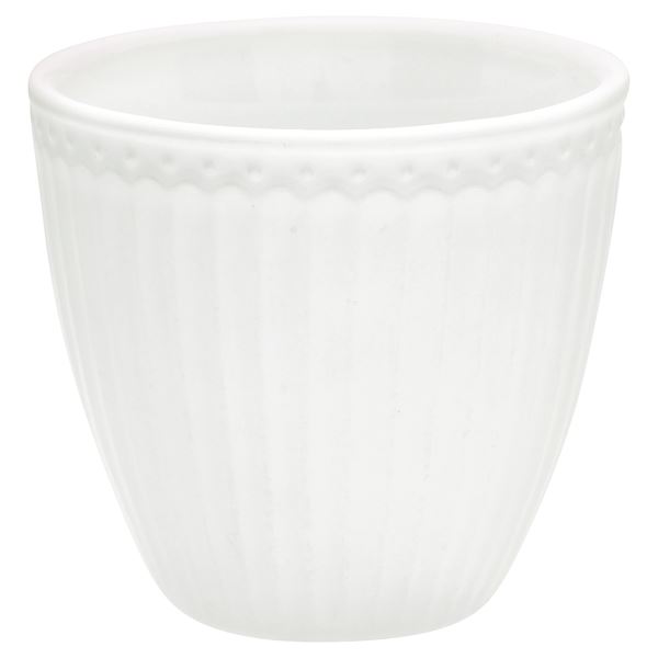 Greengate Alice White Latte Cup