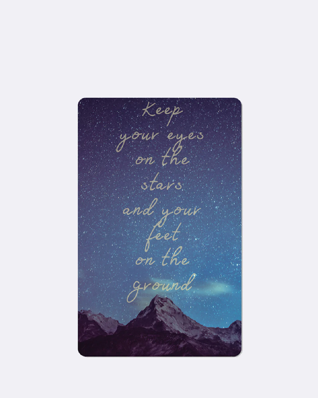 ChicMic Luna Card - Mini Postkarte - Keep your eyes on the stars