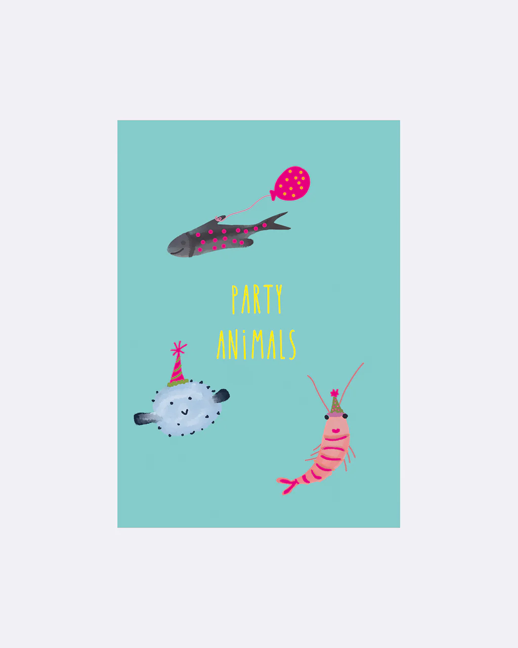 ChicMic YAY Postkarte - Party Animals