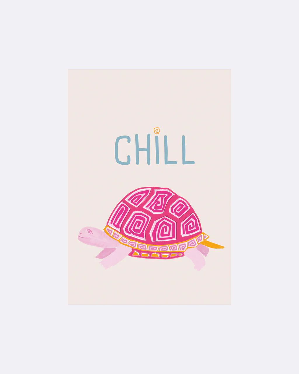 ChicMic YAY Postkarte - Chill Schildkröte