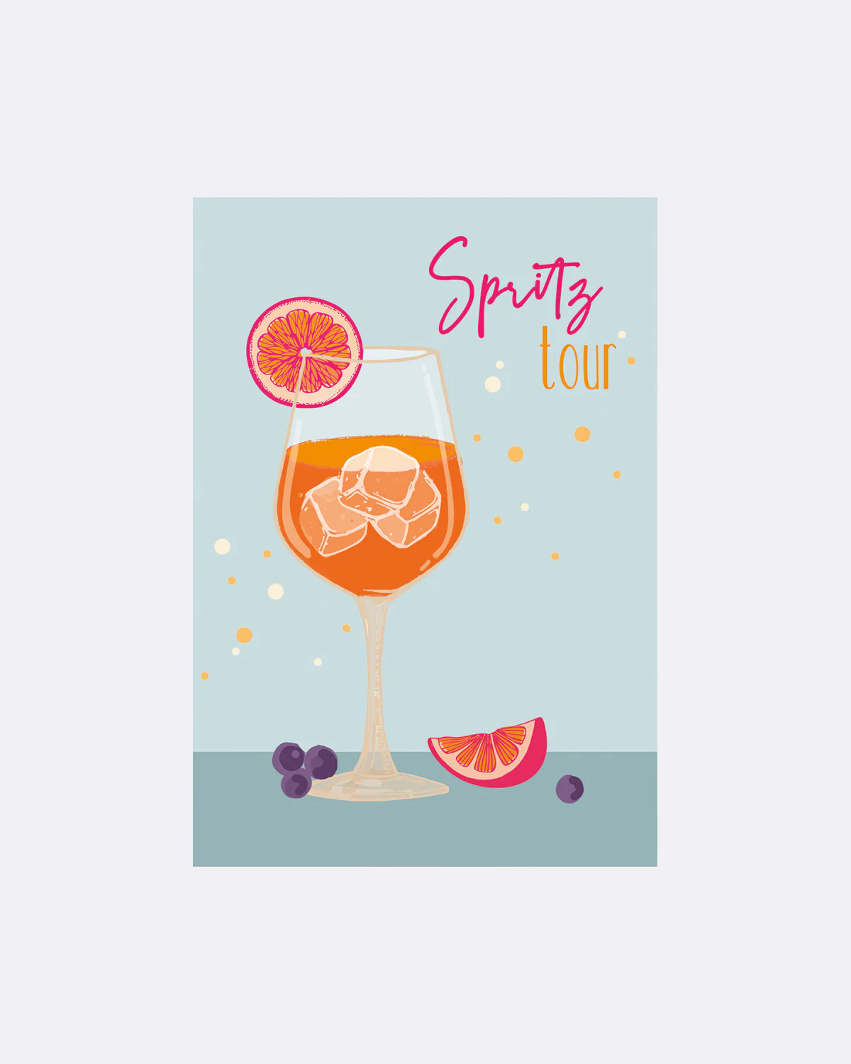 ChicMic YAY Postkarte - SPRITZ TOUR