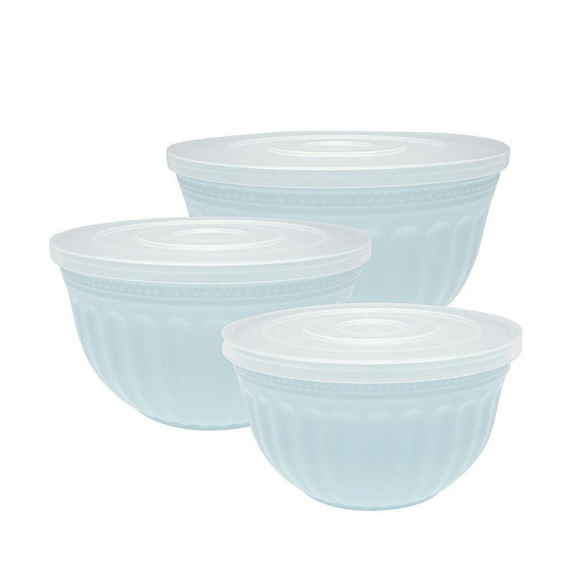 Greengate Alice pale blue Aufbewahrungsdosen 3er Set