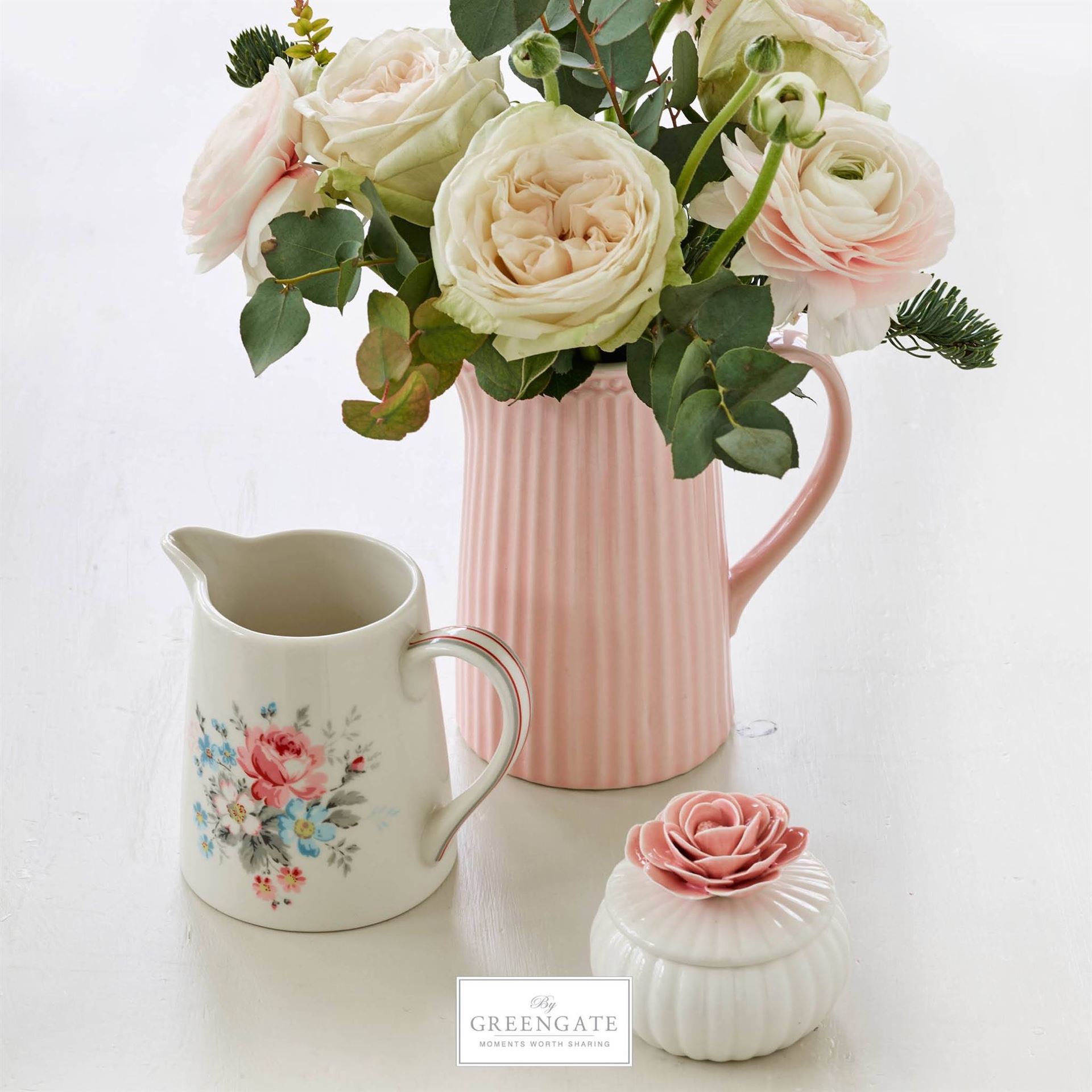Greengate Alice pale pink Krug