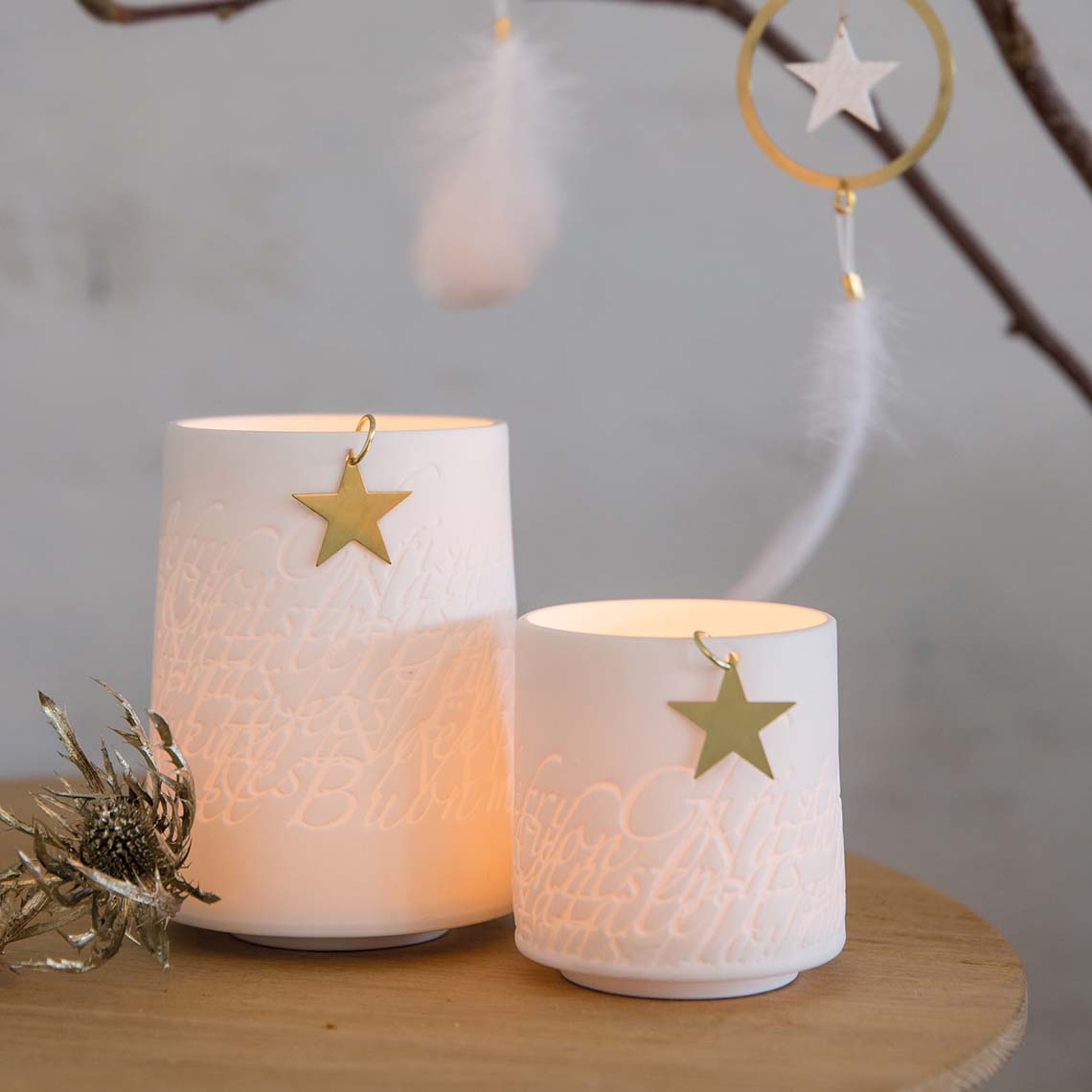 Räder Porzellanlicht Gross