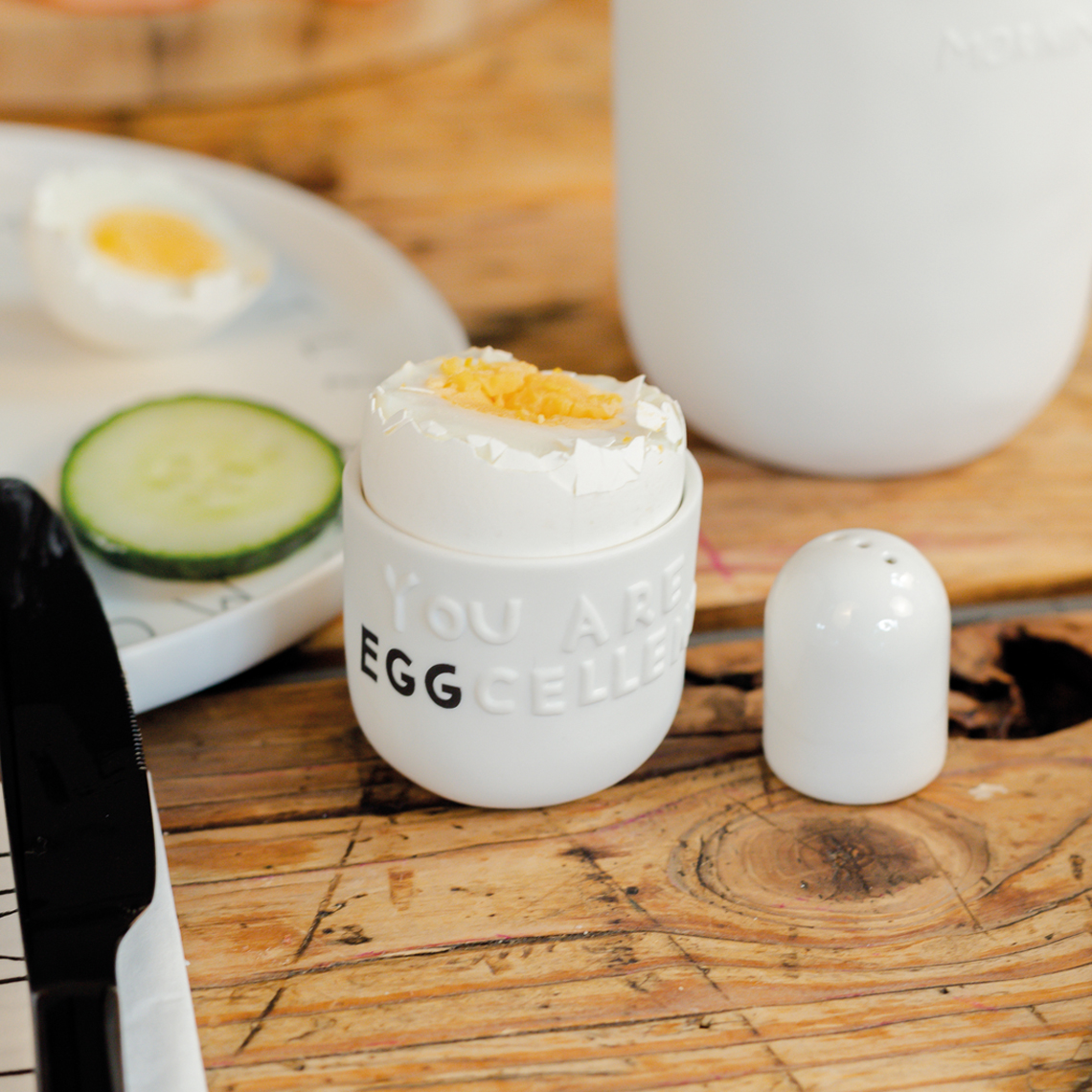 Räder Guten Morgen Eierbecher - You are eggcellent 