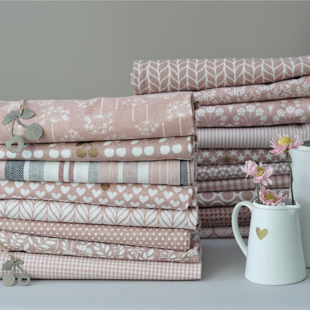 Krasilnikoff Geschirrtuch TUPFEN ROSA 