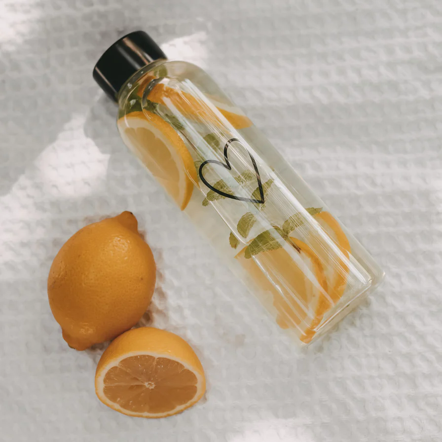 Eulenschnitt Trinkflasche Herz 