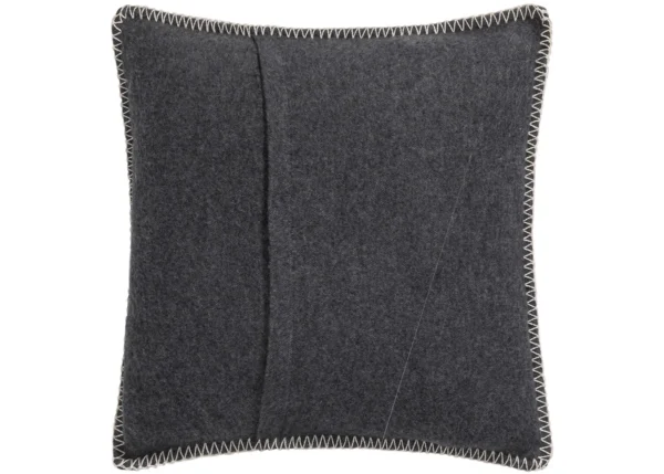 David Fussenegger - SYLT KISSENHÜLLE UNI Anthrazit  -40 x 40 cm    
