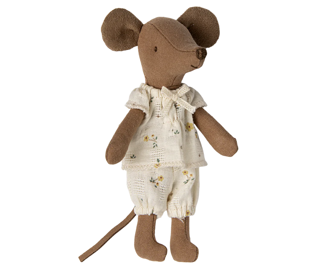Maileg Big Sister Mouse in Matchbox - Pyjama
