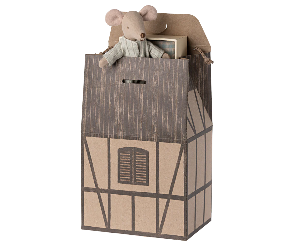 Maileg Bauernhaus Papiertüte - Braun 