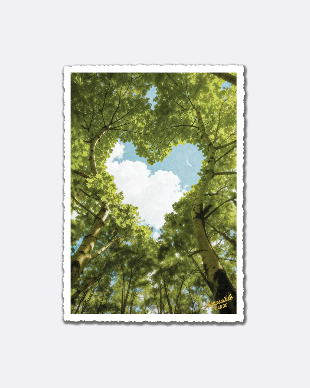 ChicMic Impossible Postkarte - Baum Herz