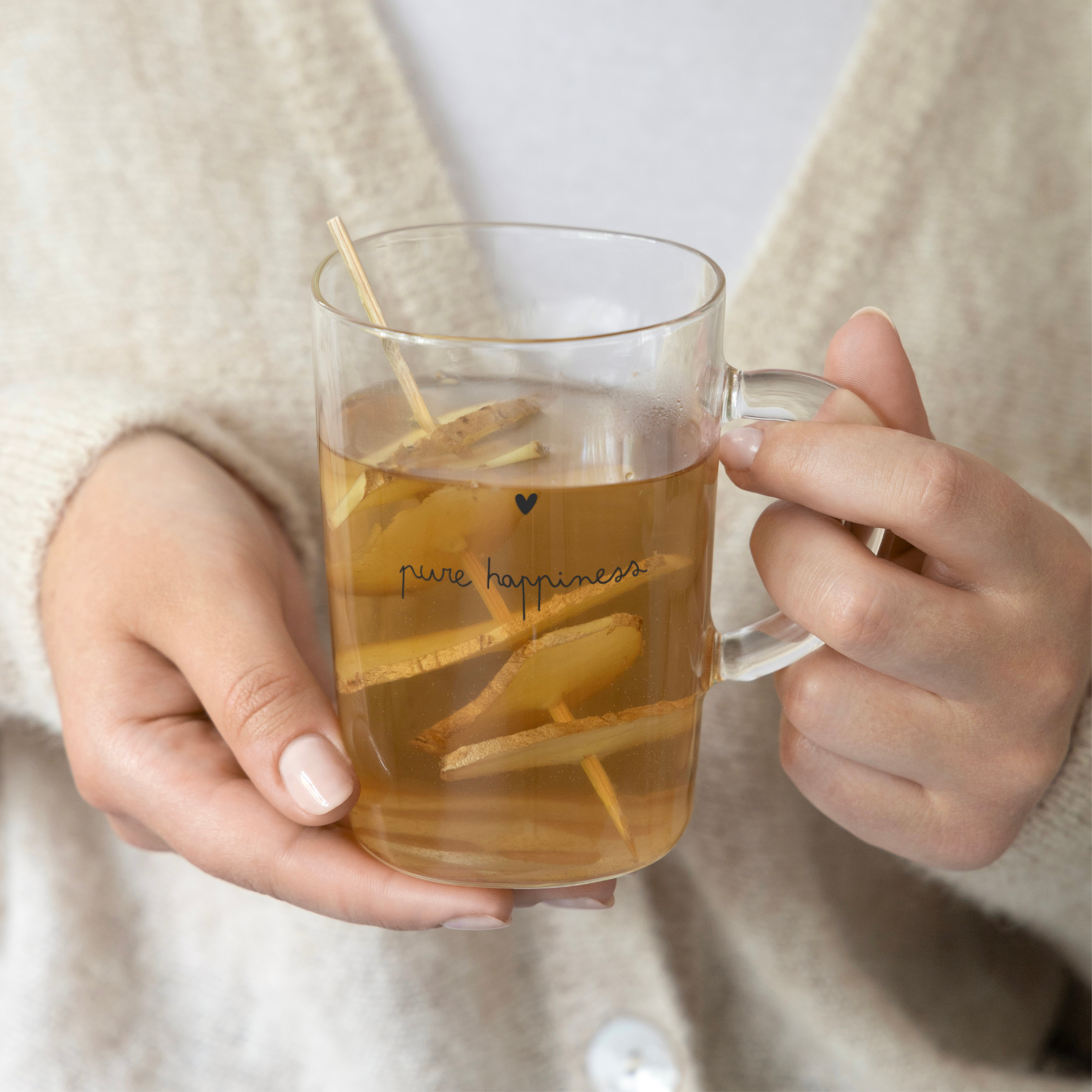 BASTION COLLECTIONS TEEGLAS PURE HAPPINESS - LARGE  