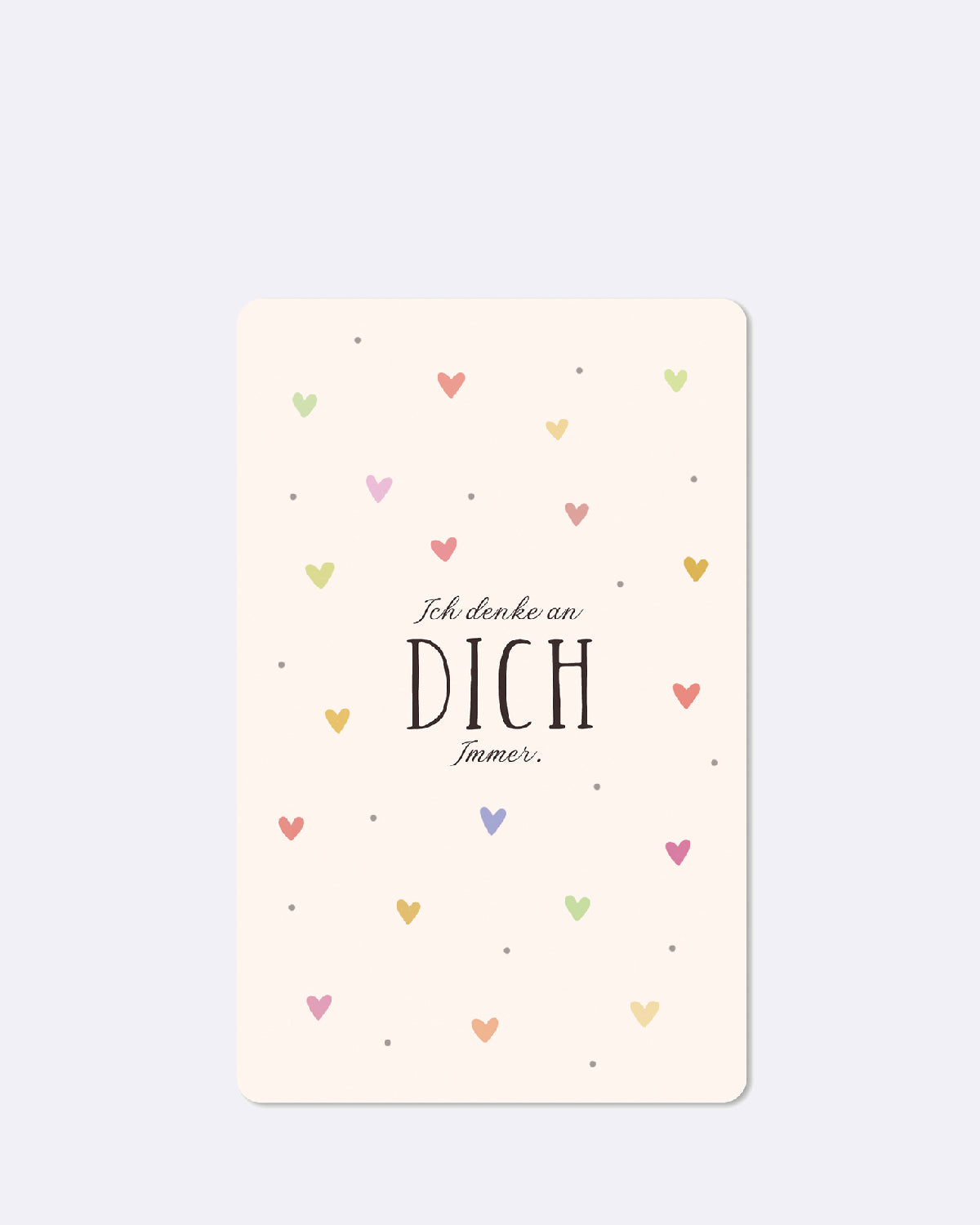 ChicMic Luna Card - Mini Postkarte - Ich denke an Dich